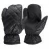 Winterhandschuhe 3-Finger gesteppt Horze - Schwarz