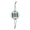 Startnummernhalter Strass Horze - Blau