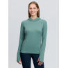 Technischer Kapuzenpullover Heidi LeMieux - Aloe