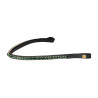 Stirnband mit Strass Stones Concept Equestro - Schwarz / Smaragd