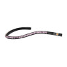Stirnband mit Strass Stones Concept Equestro - Schwarz / Violett