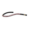Stirnband mit Strass Stones Concept Equestro - Schwarz / Rosa
