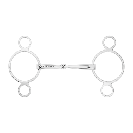 3-Ring Gebiss einfach gebrochen