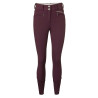 Diana Reithose mit kniehohem Silikongrip Mountain Horse Damen - Dunkelbordo