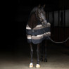 Fleecedecke Imperial Riding Stripe - Schwarz