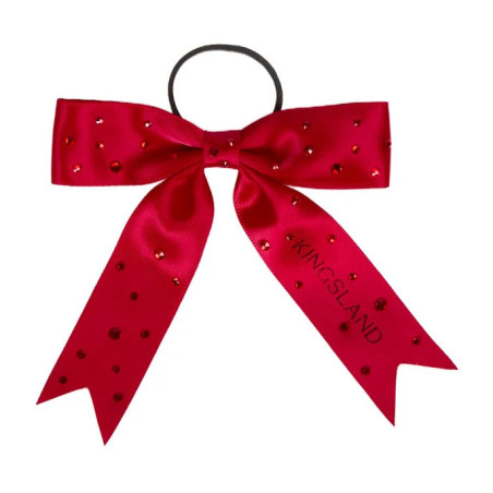 KLMonroe Rote Schleife mit Swarovski-Kristallen Kingsland
