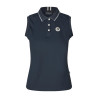 Ärmelloses Damen-Polo aus Piqué KLLaura Kingsland - Marine
