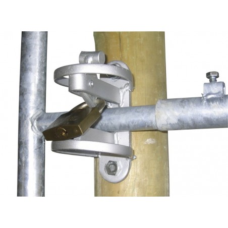 Schließoption mit Vorhängeschloss für Weidezaun Kerbl