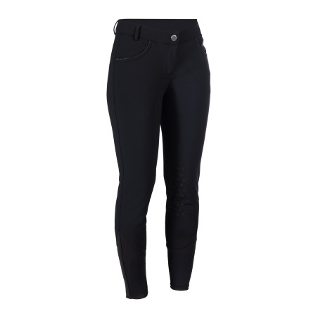 Reithose Montalcino- Silikon-Kniebesatz HKM Damen