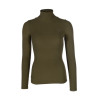 Rollkragenshirt Montalcino- HKM - Olivgrün