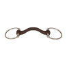 Olivenkopf Stangengebiss Flex mit Zungenfreiheit hart 20mm 14,5cm - Weiß