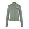 Damen-Microfleecejacke mit Reißverschluss KLLucy Kingsland - Skarabäusgrün