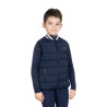 Technische Kinderweste mit Strickkragen Kinder - Marineblazer