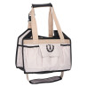 Imperial Riding Basic Stalltasche - Taupefarbene Chevron-Muster