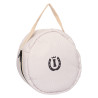Helmtasche Imperial Riding Basic - Taupefarbene Chevron-Muster