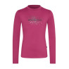KLMadeline Junior-Langarmshirt Kingsland - Magenta-roséfarbener Sprühnebel
