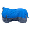 Highneck-Decke HKM Glasgow 1200D 100g - Kobaltblau / Grau