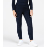 Thermische Reitleggings ELT Rica aus Fleece-Bouclé für Kinder - Tiefblau