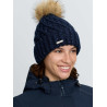 Bernie Strickmütze mit Paillettengarn Navy LeMieux - Marine