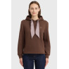 Celia Harcour Kapuzen-Sweatshirt Damen - Kastanie
