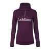 Sweatshirt mit Schornsteinkragen LeMieux mit Kapuze - Traube
