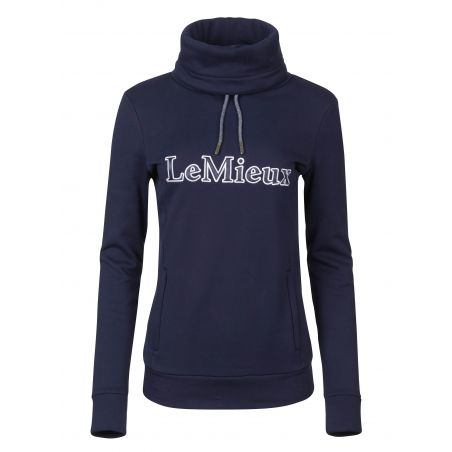 Sweatshirt mit Schornsteinkragen LeMieux mit Kapuze