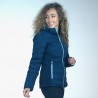 Parka Technique Flags & Cup Damen Atka - Marineblau
