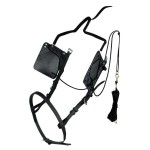 SYNTHETISCHE ABSTEIGENDE ECKIGE SCHEUKLAPPEN