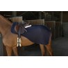 Softshell-Ausreitdecke Equithème Teddy - Marineblau