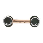 Mit Leder überzogener rechter Gebiss Finn-Tack