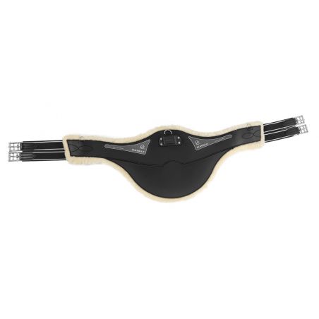 Gurt mit Bauchlatz Acavallo Gel & PVC Abnehmbares Innenfutter aus Wolle