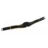 Anatomischer Gurt Acavallo Gel & PVC mit abnehmbarer Wollunterlage - Schwarz