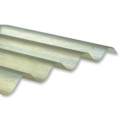 Transluzente Platte für Faserzementdach La Gée