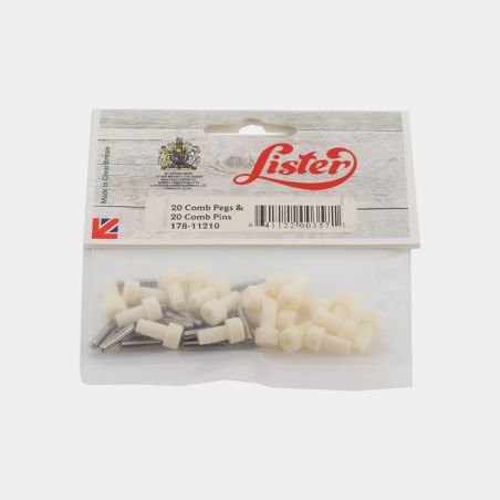20 Nadeln und Kammstifte Lister