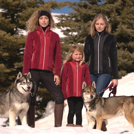 Kinder-Fleecejacke Cabri Flags & Cup