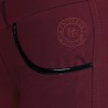 Damenreithose Parence Flags & Cup - Bordeaux