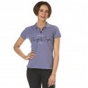 Damen-Poloshirt Salta Flags & Cup - Amethyst