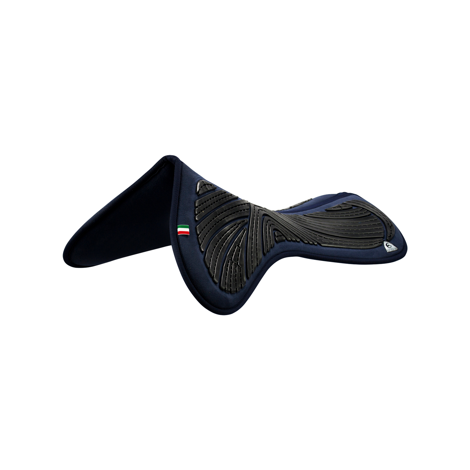 Klassischer Gel-Stoßdämpfer Acavallo Close Contact mit Memory-Schaum Blau