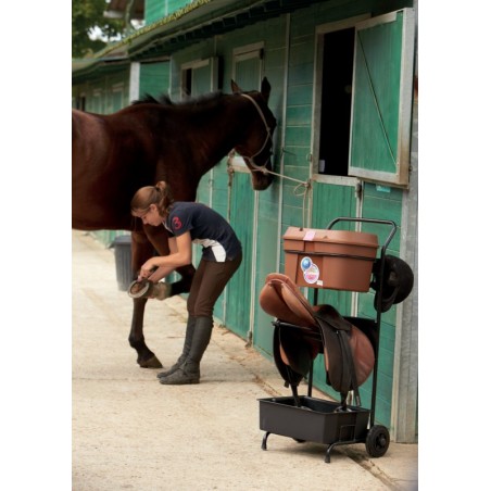 Sattelständer mit Putzkiste Box Colors La Gée