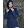 Softshell-Jacke Equithème Lila - Marineblau