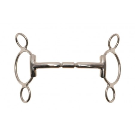 Mundstück 3 Ringe Metalab gerade