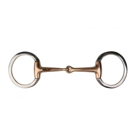 Olivenkopfgebiss Metalab Cyprium mit flachen Ringen