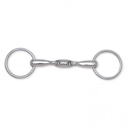 Gebiss von Metalab mit doppelter Gelenkverbindung 16 mm