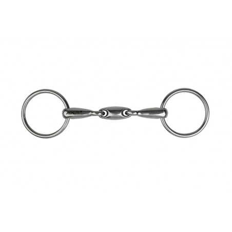 Gebiss 2 Ringe Metalab doppelt gebrochen