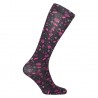 Stiefelsocken Imperial Riding Flowerbomb AOP - Schwarz g.U.