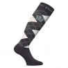 Argyle Socken HV Polo - Kohle m. / Grau m. / Softblau