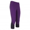 Reitleggings Euro-Star Venti FullGrip - Dunkellila