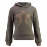 Imperial Riding Belle Star Kinder Kapuzenpullover - Dunkle Olive