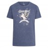 T-Shirt Imperial Riding Blossom - Marineblau