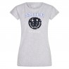 T-Shirt Imperial Riding Smiley Stars - Graue Heide
